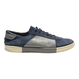 PRADA Low Top Trainers Blue Suede Mens UK 9