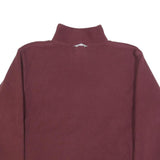 THE NORTH FACE Womens Maroon Jacket M Polyester Plain Zip Outdoor