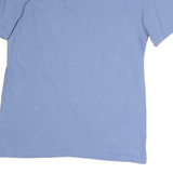 CHAMPION Mens Blue Cotton Logo Graphic T-Shirt L Short Sleeve Crew Neck