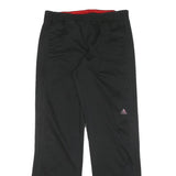 ADIDAS Mens Joggers Black Polyester Blend Regular Straight M W32 L32 Casual