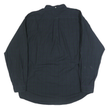 NAUTICA Mens Blue & Green Check Cotton Shirt XL Button Down Casual Classic