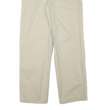 LEE COOPER Mens Cotton Blend Beige Regular Fit Straight Trousers W32 L31 Casual