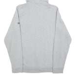 COLUMBIA Mens Grey Hoodie S Cotton Blend Pullover Casual Lightweight
