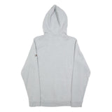 COLUMBIA Mens Grey Hoodie S Cotton Blend Pullover Casual Lightweight