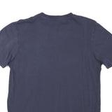 ADIDAS Mens Blue FC Bayern Graphic T-Shirt M Short Sleeve Crew Neck