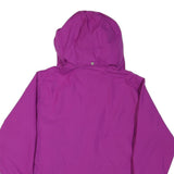 LL BEAN Womens Purple & Blue Waterproof Outdoor Jacket S Polyester Blend Zip