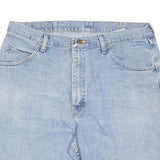 WRANGLER Mens Shorts Blue Denim Casual L W36 Classic Fit Cotton Blend