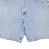 WRANGLER Mens Shorts Blue Denim Casual L W36 Classic Fit Cotton Blend