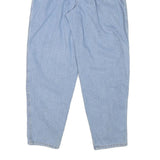 Womens Relaxed Light Blue Denim Jeans W28 L29 Cotton Blend Zip Casual Retro