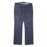 ARMANI JEANS Womens Blue Regular Straight Denim Medium W31 L30 Jeans Stylish