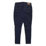 LEVI'S Womens Slim Blue Denim Rinse Slim Skinny Jeans W30 L28 Classic Fit