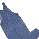 UFA Mens Blue Cotton Blend Regular Fit Denim Dungarees XL W42 L30 Workwear