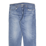 LEVI'S 505 Mens Jeans Blue Regular Straight Denim Medium W38 L32 Classic Fit