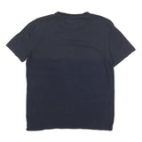 CALVIN KLEIN JEANS Mens Navy Blue Short Sleeve Crew Neck Plain T-Shirt M
