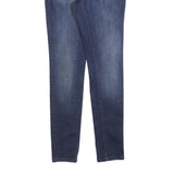 TOMMY HILFIGER Womens Jeans Blue Slim Skinny Denim Medium W28 L30 Stylish Zip