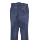 TOMMY HILFIGER Womens Jeans Blue Slim Skinny Denim Medium W28 L30 Stylish Zip