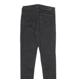 LEVI'S Womens Jeans Black Slim Skinny Denim Medium W29 L30 710 Super Skinny