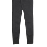 LEVI'S Womens Jeans Black Slim Skinny Denim Medium W29 L30 710 Super Skinny