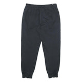 PUMA Mens Joggers Black & White Regular Tapered L W32 L28 Logo Tape Casual