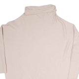 PHASE EIGHT Womens Cream Plain Pullover Roll Neck Basic Knit Size L Lightweight