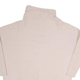 PHASE EIGHT Womens Cream Plain Pullover Roll Neck Basic Knit Size L Lightweight