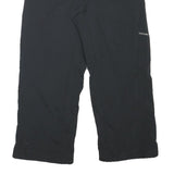 MAMM Womens Black Polyester Blend Relaxed Leg Trousers W27 L21 Outdoor