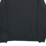 PUMA Mens Black Cotton Blend Crew Neck M Logo Sweatshirt Pullover Casual