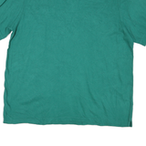 CHAPS Mens Green Plain XL Cotton Polo Shirt Short Sleeve Classic Fit