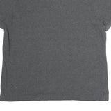 TOMMY HILFIGER Mens Grey Short Sleeve Plain Polo Shirt M Cotton Classic