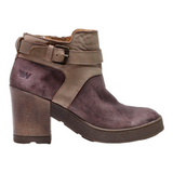 WEINBRENNER Ankle Boots Purple Leather Womens UK 7