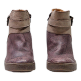 WEINBRENNER Ankle Boots Purple Leather Womens UK 7