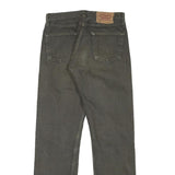 LEVI'S 501 Mens Jeans Grey Regular Straight Denim Medium W28 L31 Classic Button