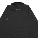 THE NORTH FACE Mens Black Jacket L Polyester Zip Plain Outdoors Casual