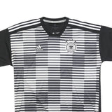 ADIDAS Germany 2017-18 Training Mens Black T-Shirt XL Short Sleeve Football