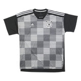 ADIDAS Germany 2017-18 Training Mens Black T-Shirt XL Short Sleeve Football