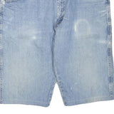 WRANGLER Mens Denim Blue Casual Shorts L W36 Classic Cotton Blend
