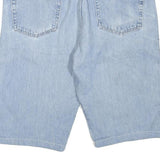 WRANGLER Mens Denim Blue Casual Shorts L W36 Classic Cotton Blend