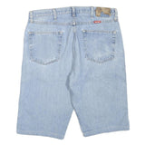 WRANGLER Mens Denim Blue Casual Shorts L W36 Classic Cotton Blend