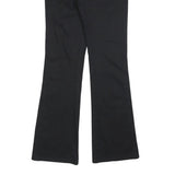 DICKIES Womens Black Slim Bootcut Trousers W28 L32 Workwear Comfort