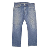 LEVI'S 501 Mens Jeans Blue Classic Straight Denim Medium W38 L30 Authentic