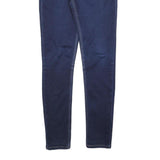 LEVI'S 524 Womens Jeans Blue Slim Skinny Denim Medium W27 L32 Stylish Zip