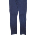 LEVI'S 524 Womens Jeans Blue Slim Skinny Denim Medium W27 L32 Stylish Zip