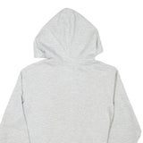 CHAMPION Boys Grey Hoodie L Cotton Blend Pullover Logo Sweatshirt
