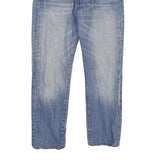 LEVI'S 501CT Mens Jeans Blue Regular Straight Denim Light W28 L26 Classic Button