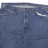 DICKIES Mens Denim Blue Casual Shorts 3XL W41 Cotton Blend Heavy Duty Workwear