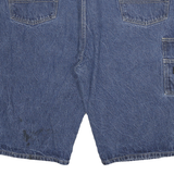 DICKIES Mens Denim Blue Casual Shorts 3XL W41 Cotton Blend Heavy Duty Workwear
