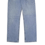 LEVI'S 505 Mens Jeans Blue Regular Straight Denim Medium W34 L30 Classic Fit