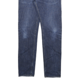 CARHARTT Mens Blue Regular Straight Denim Cotton Medium W32 L34 Workwear Durable