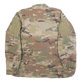 INSECT REPELLENT APPAREL Mens Green Camouflage Cotton Blend Button Jacket L