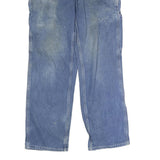 CARHARTT Mens Jeans Blue Regular Straight Denim Rinse W30 L30 Workwear